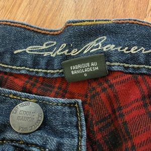 Eddie Bauer Flannel Lined Jeans